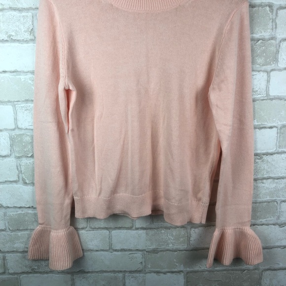 J. Crew Ruffle Cuff Sweater Size M - Picture 4 of 8